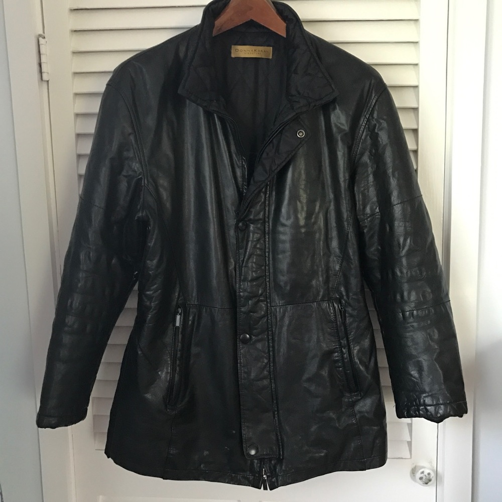 Womens leather jacket.